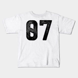 Rough Number 07 Kids T-Shirt